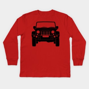 Jeep Wrangler cool Kids Long Sleeve T-Shirt